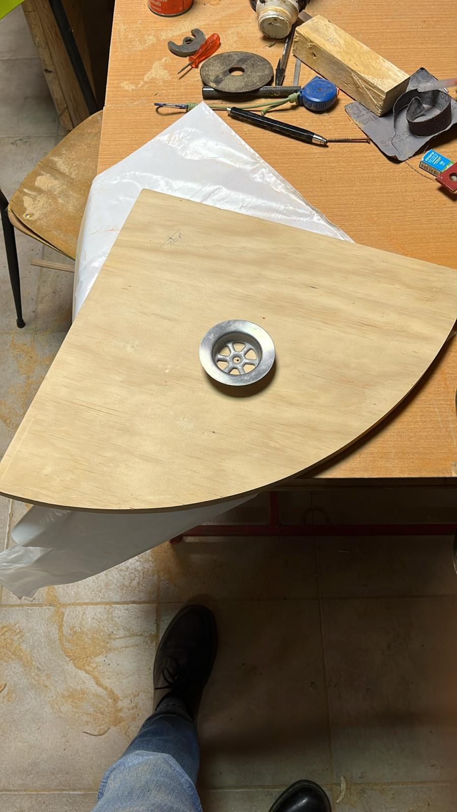 Taglio della base e presa di misura